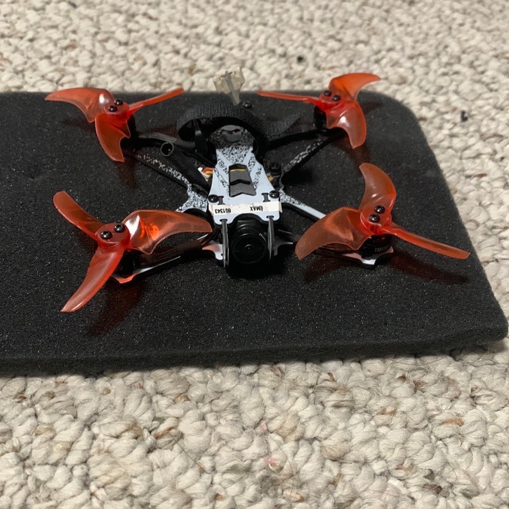 New carbon fiber drone with extra parts all original parts make me a offer